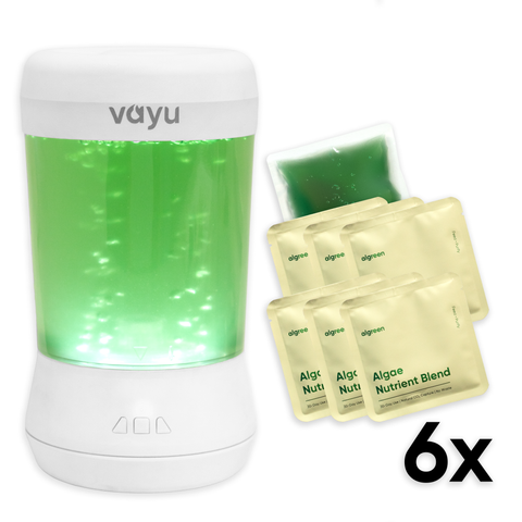 Vayu – The Algae Air Purifier for home • Fresh Oxygen • Removes Pollutants