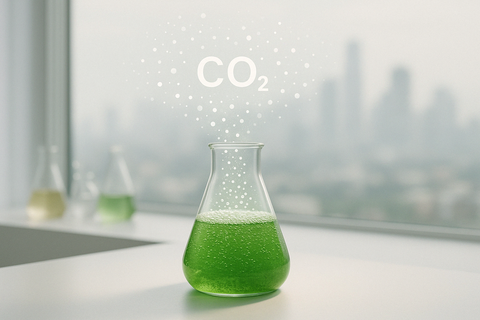 microalgae to co2 production