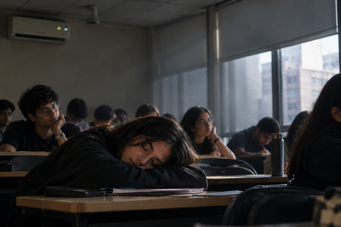 Falling Asleep in Class? It’s Not Just Your Teacher. It Could Be the Air.