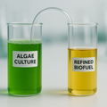 Extracting bio fuel from algae culture
